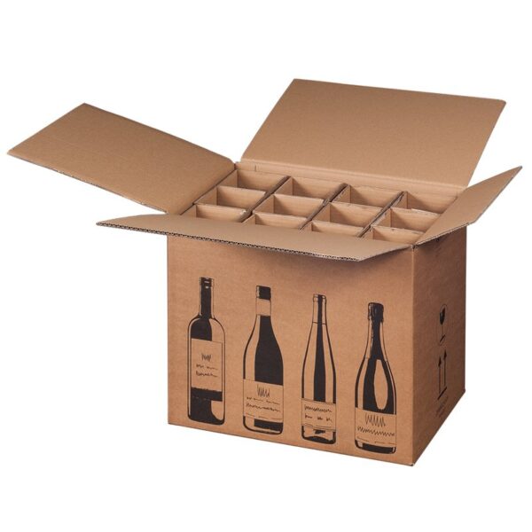 Weinflaschenverpackung 16 Stück Druckerei Verpackungen Beschriftungen Zapfel Pinkafeld