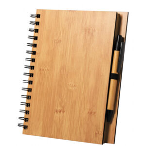 Notizbuch mit Bambus Cover Zapfel Druckerei & Beschriftungen Pinkafeld