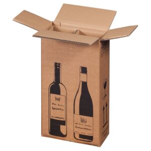 Weinflaschenverpackung 2 Stück Druckerei Verpackungen Beschriftungen Zapfel Pinkafeld